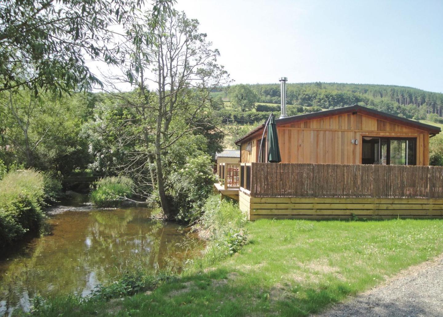 Clun Valley Lodges Clunton Eksteriør bilde